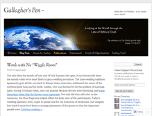 Tablet Screenshot of gallagherspen.com